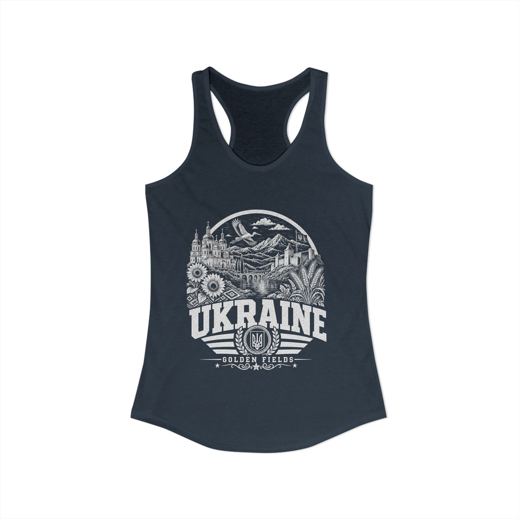 Ukraine Golden Fields Women's Tank Top