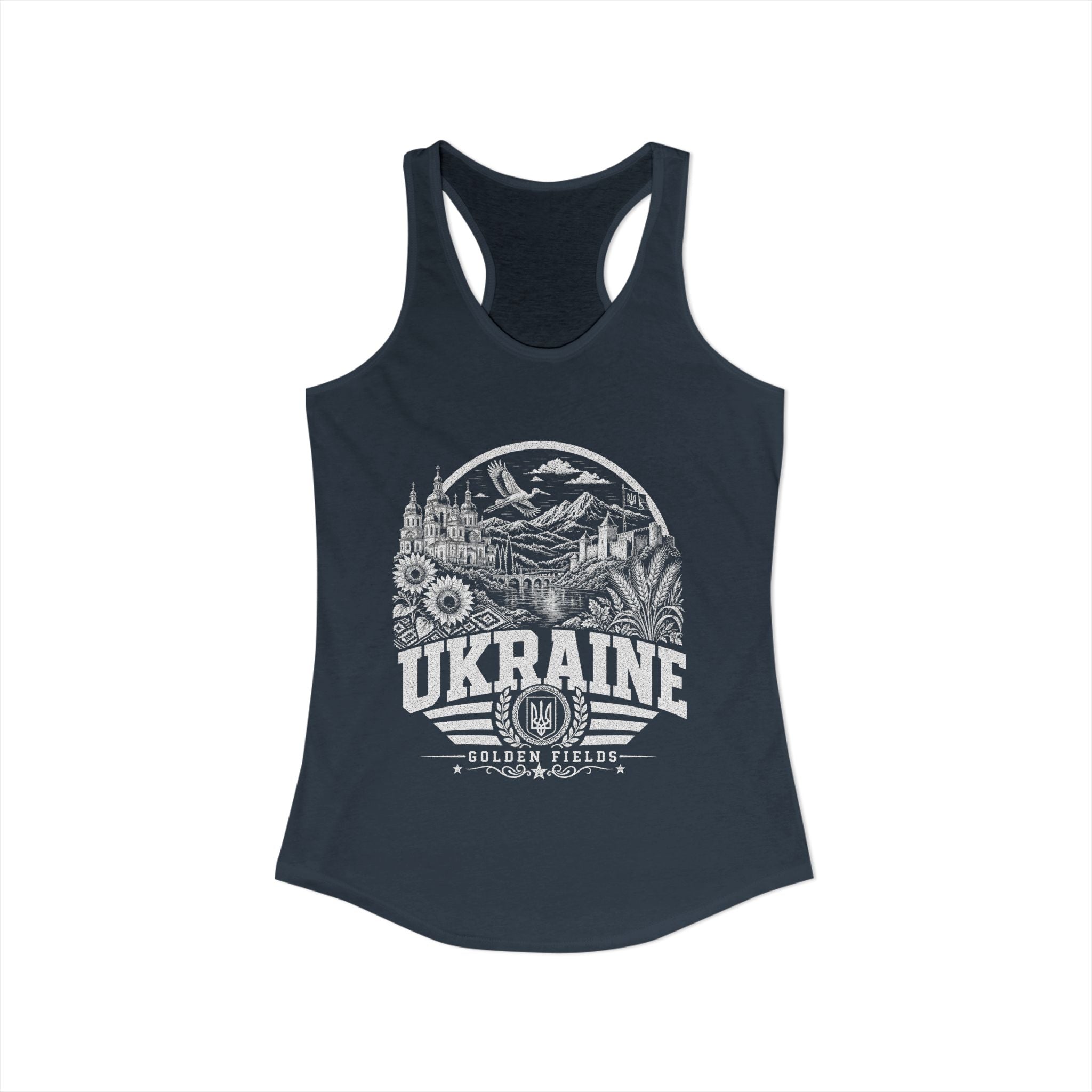 Ukraine Golden Fields Women's Tank Top