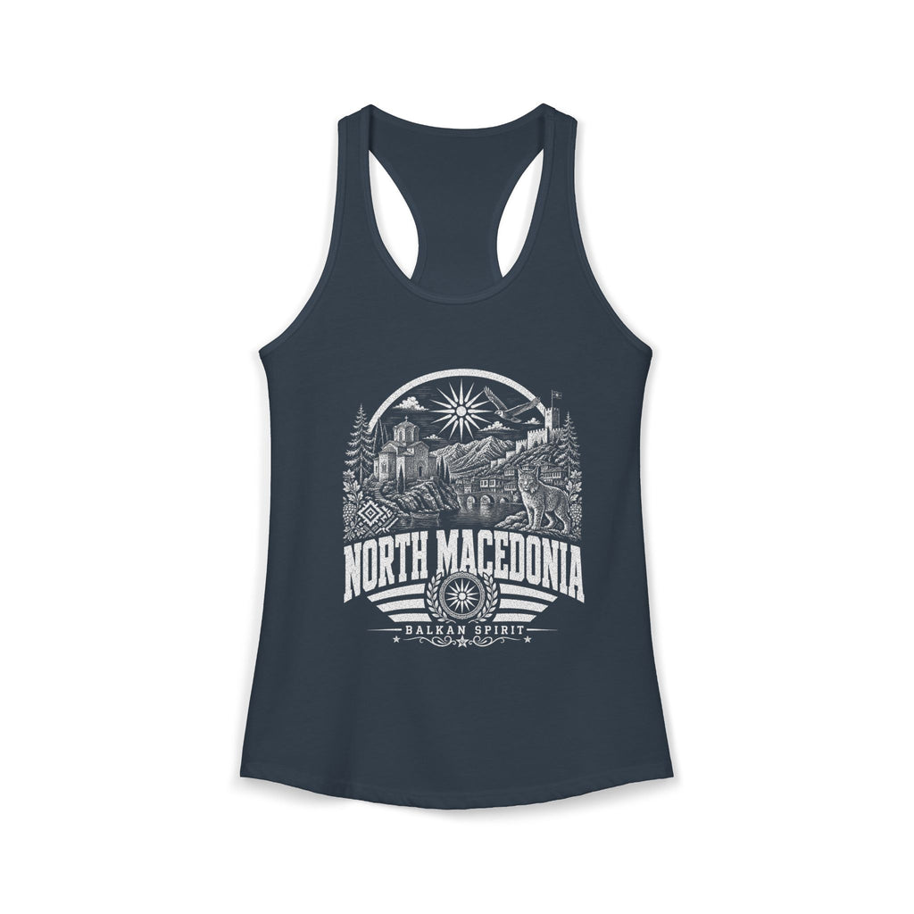 North Macedonia Balkan Spirit Women's Tank Top