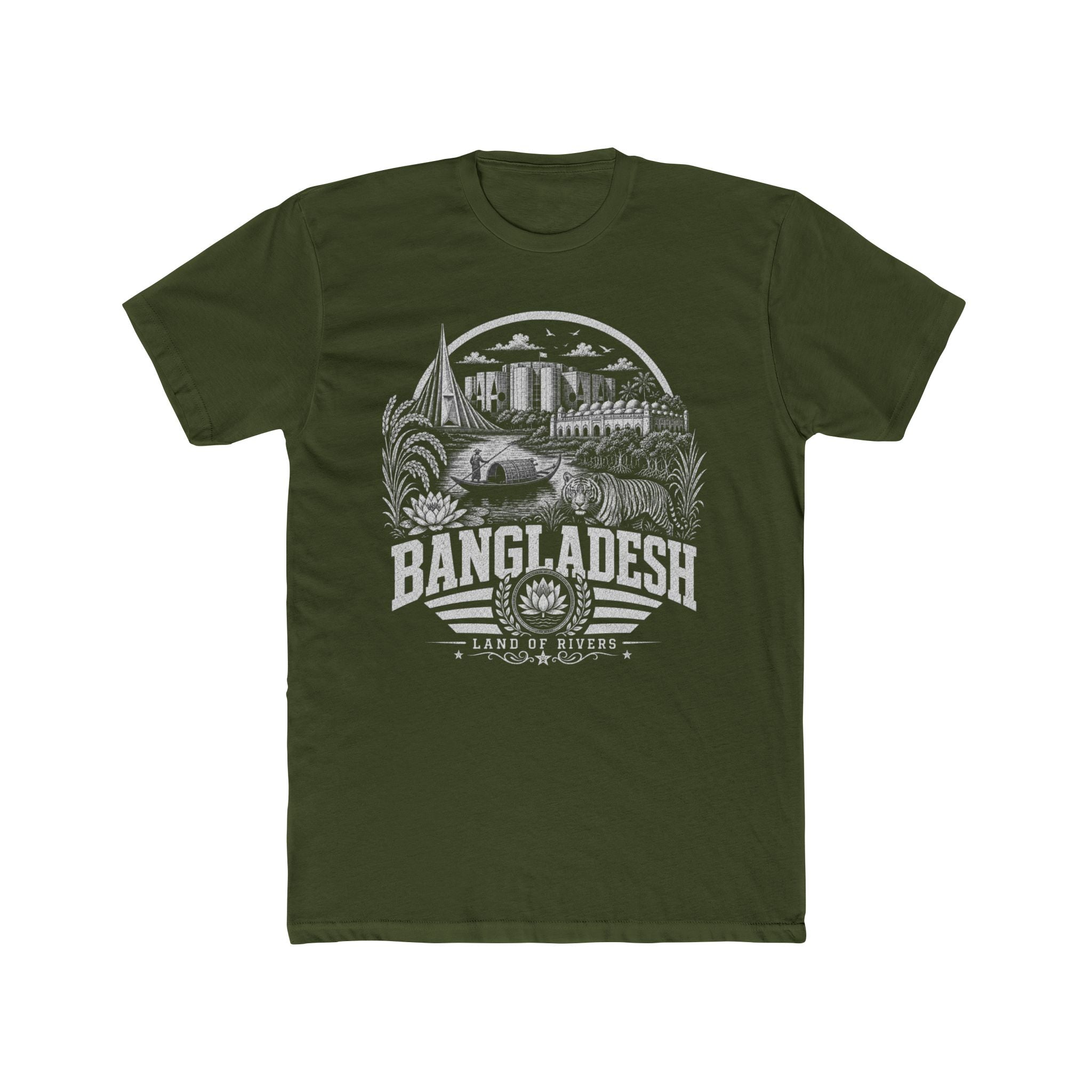 Bangladesh Land of Rivers Men's Tee