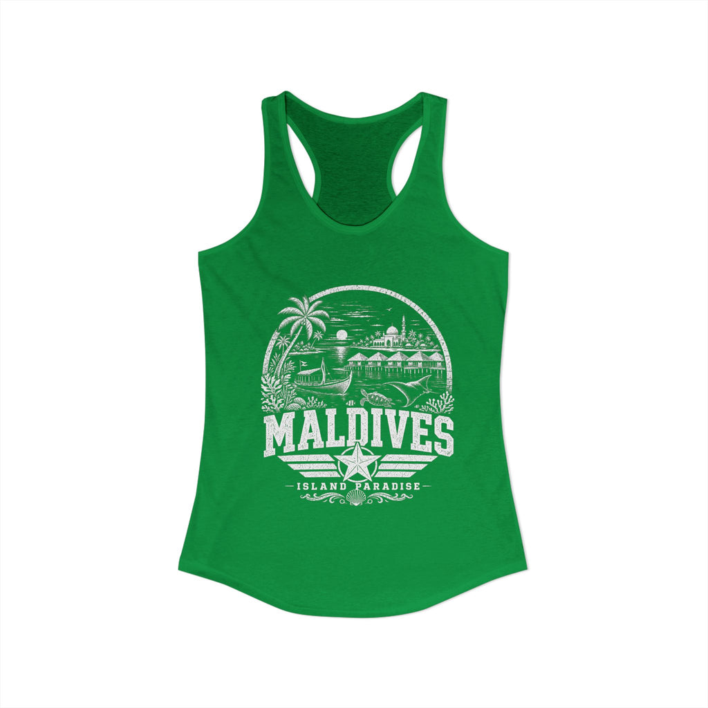 Maldives Island Paradise Women's Tank Top