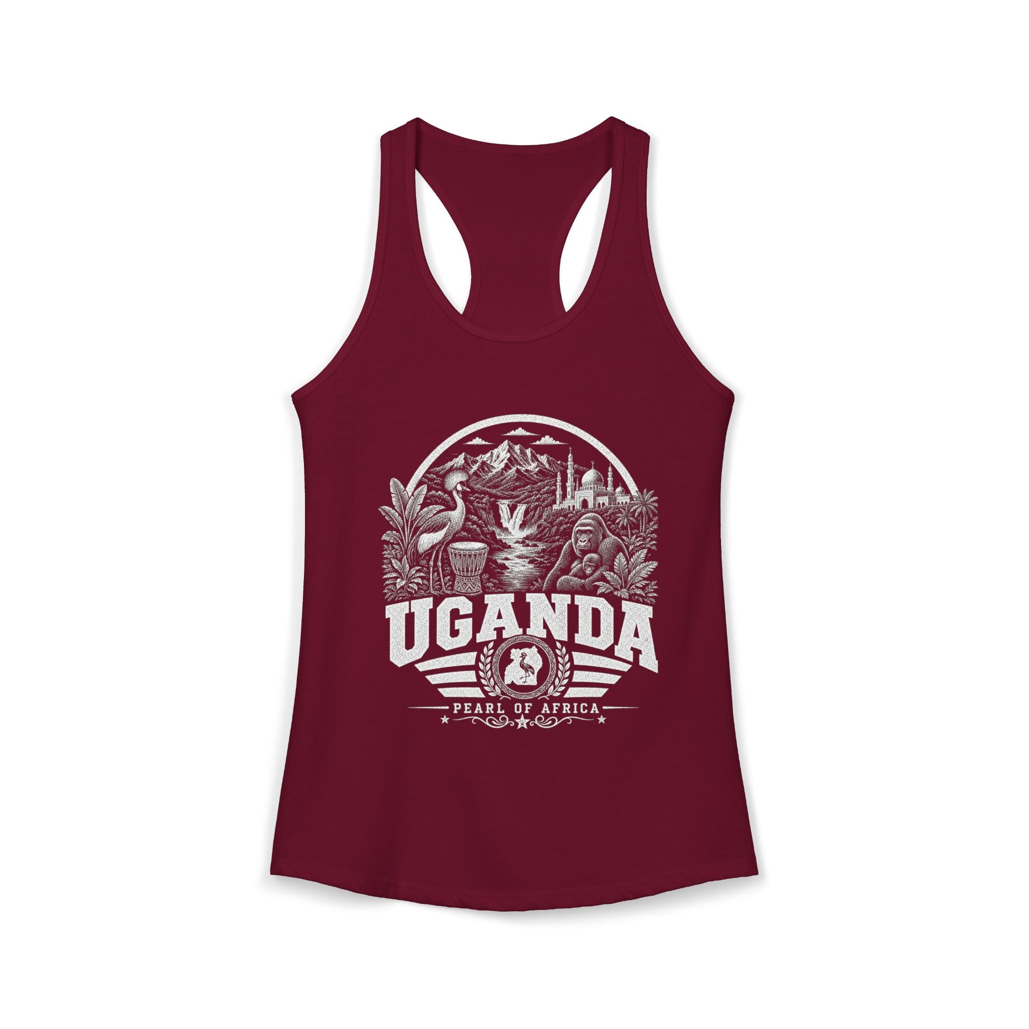 Uganda Pearl of Africa Women's Tank Top
