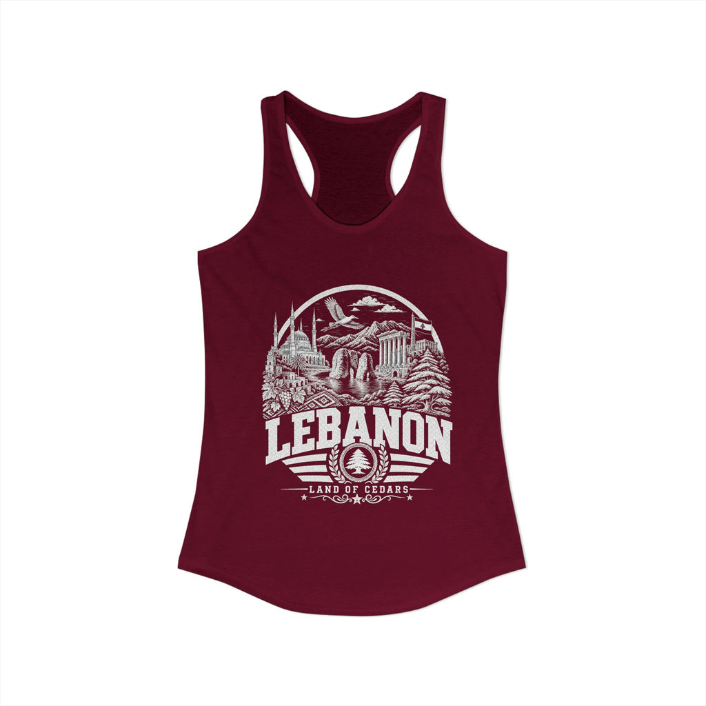 Lebanon Land of Cedars Women's Tank Top