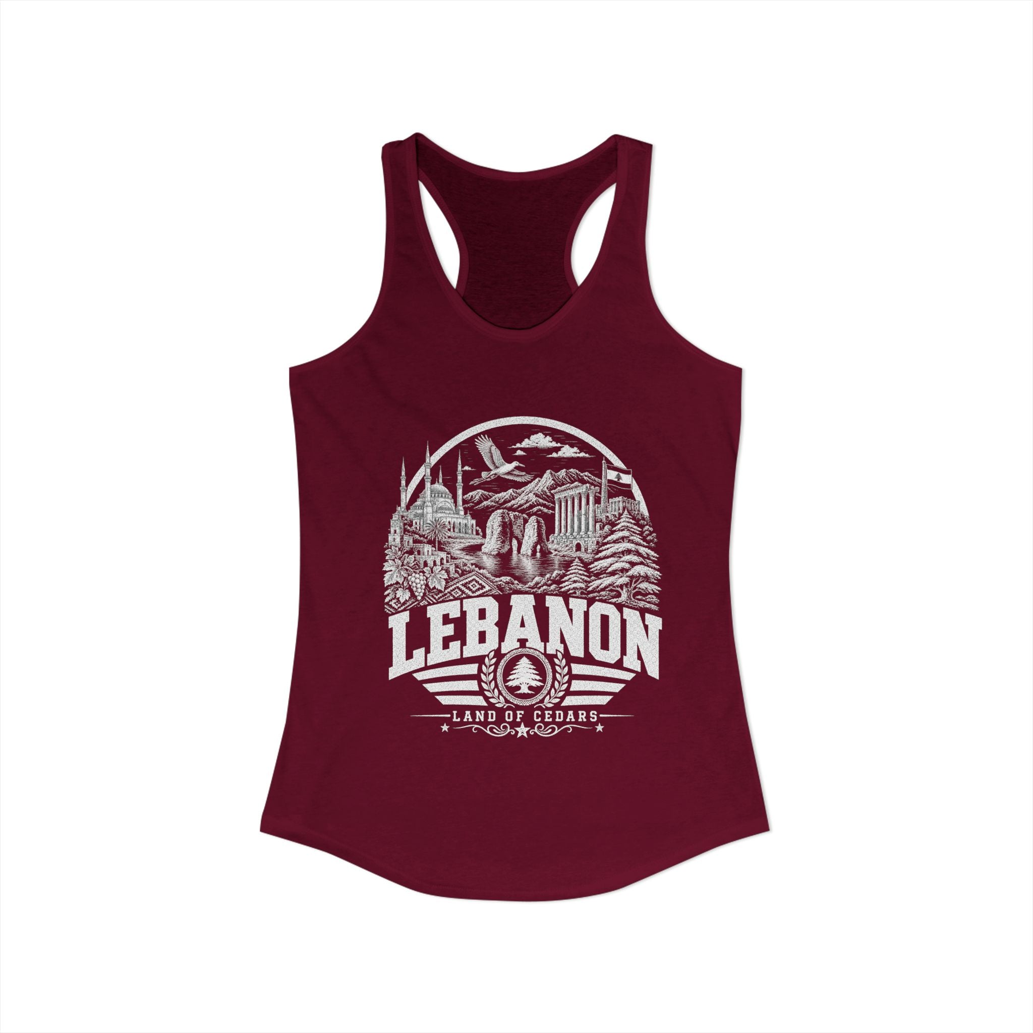 Lebanon Land of Cedars Women's Tank Top