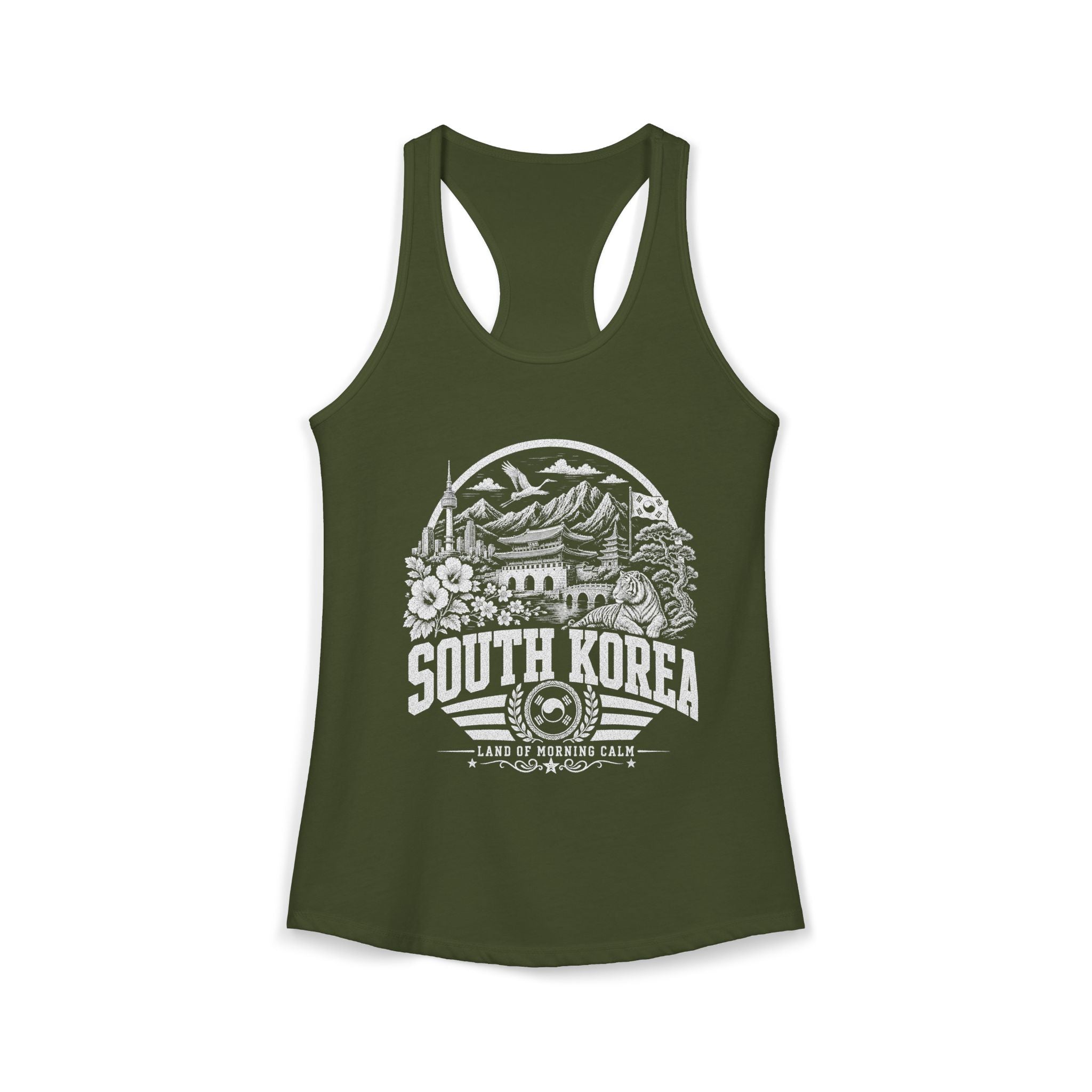 South Korea Land of Morning Calm Women's Tank Top