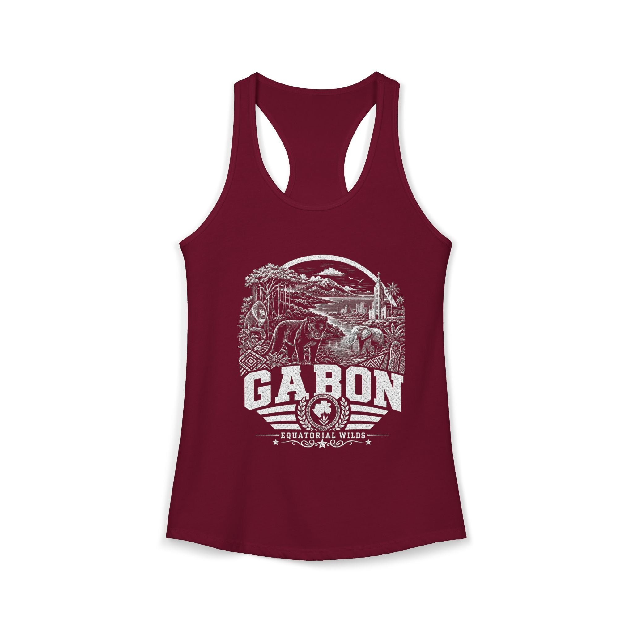 Gabon Equatorial Wilds Women's Tank Top