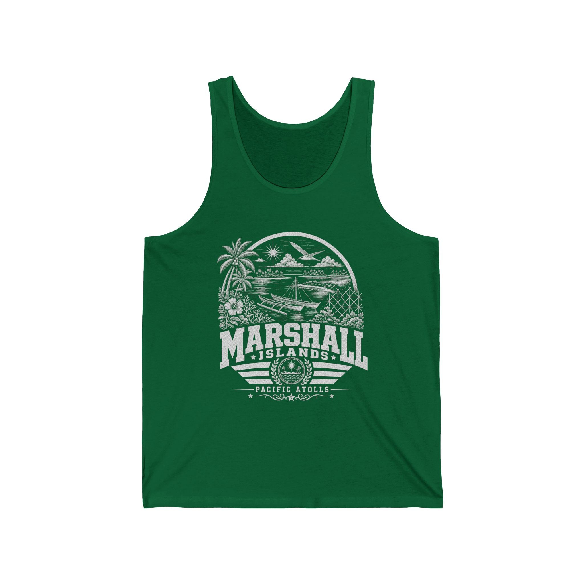 Marshall Islands Pacific Atolls Men's Tank Top