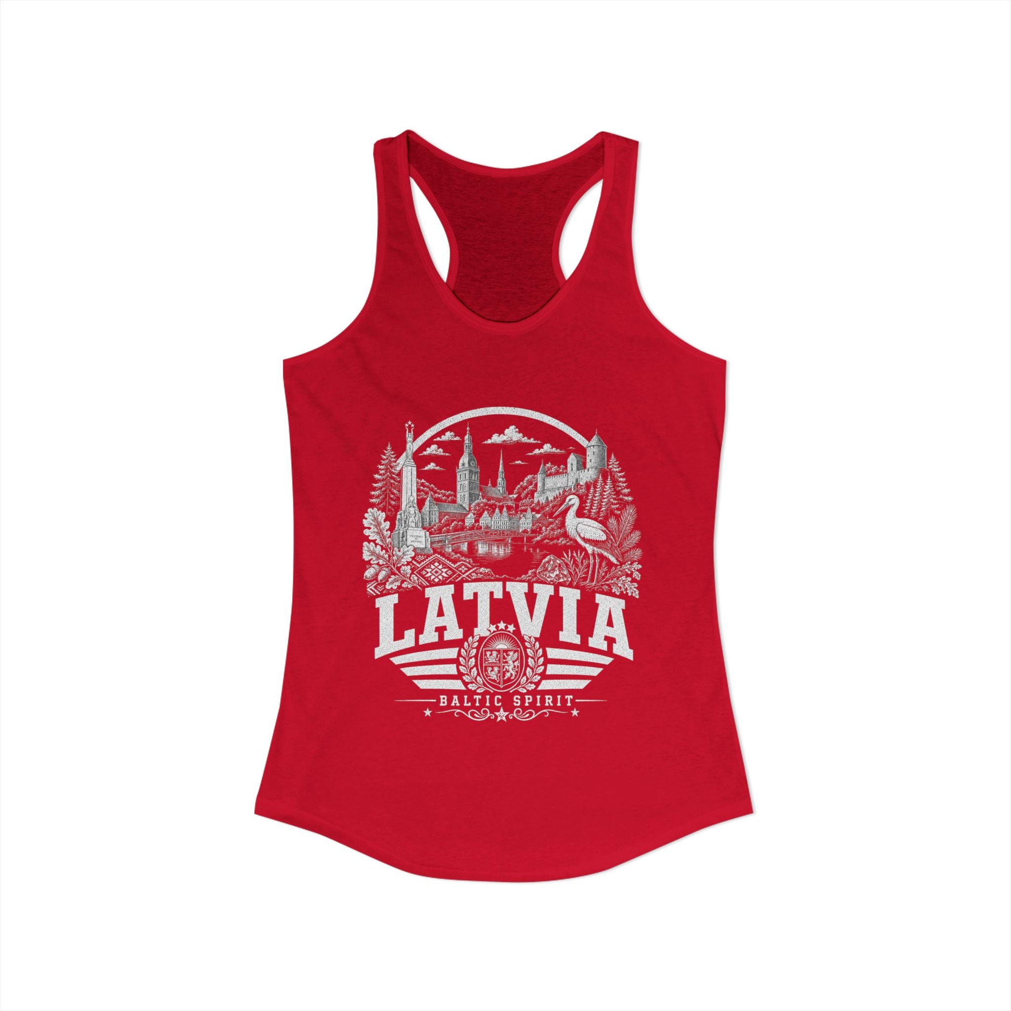 Latvia Baltic Spirit Women's Tank Top