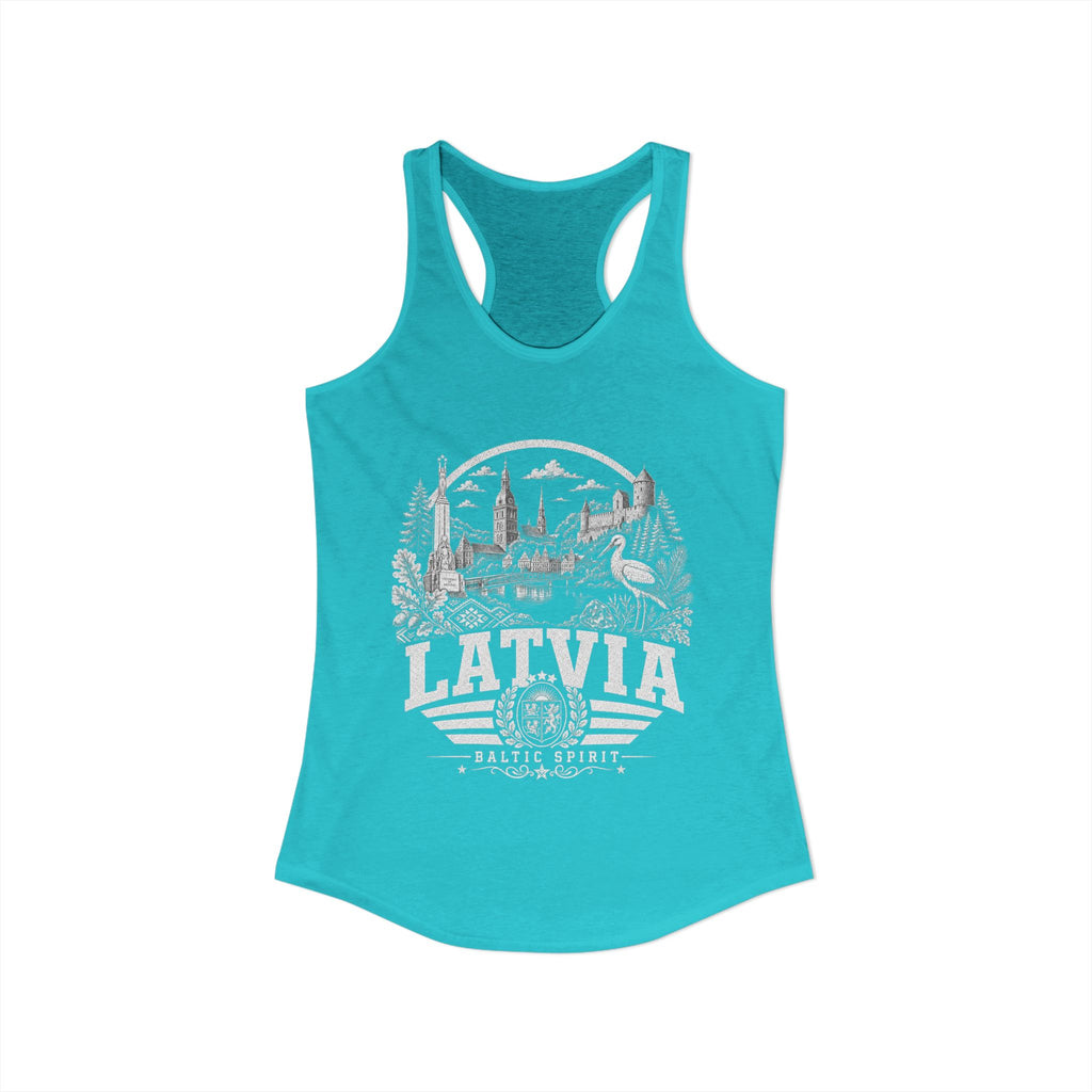 Latvia Baltic Spirit Women's Tank Top
