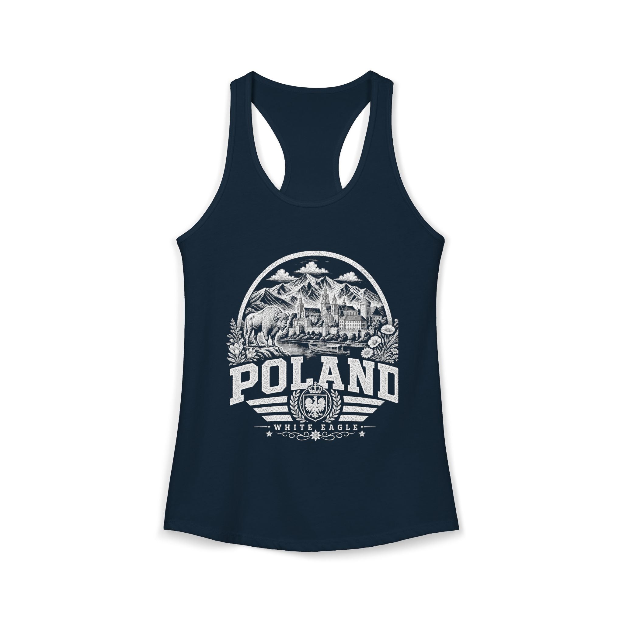 Poland White Eagle Women's Tank Top