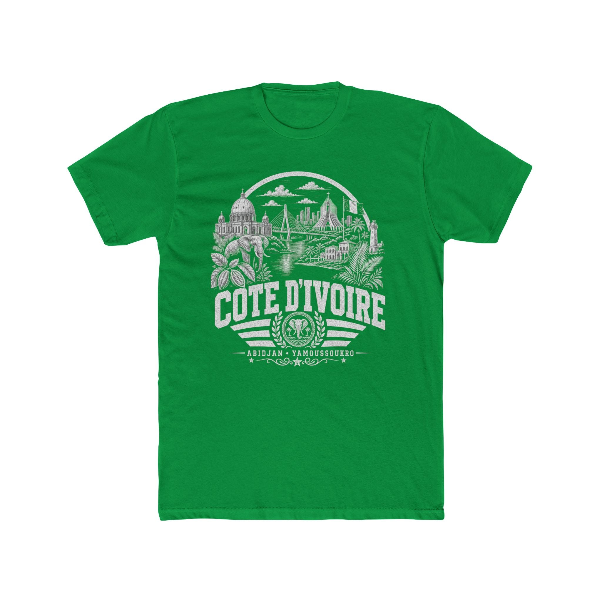 Cote d'Ivoire Land of Elephants Men's Tee