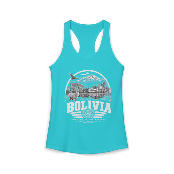 Bolivia Heart of the Andes Women's Tank Top