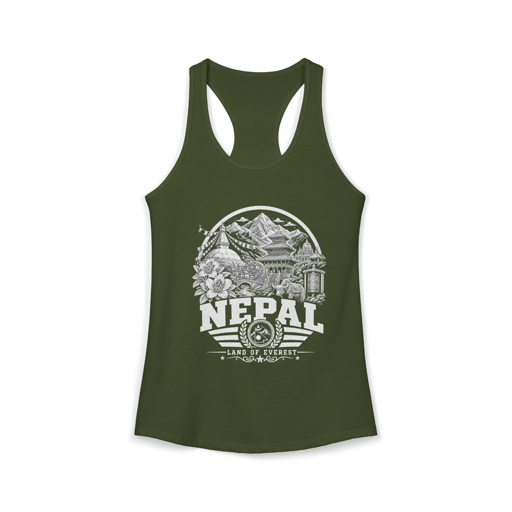 Nepal Land of Everest Women's Tank Top