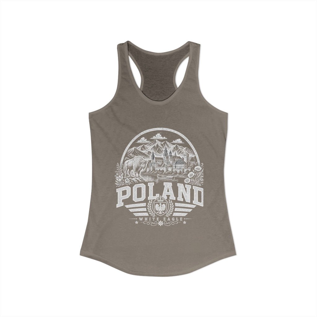 Poland White Eagle Women's Tank Top