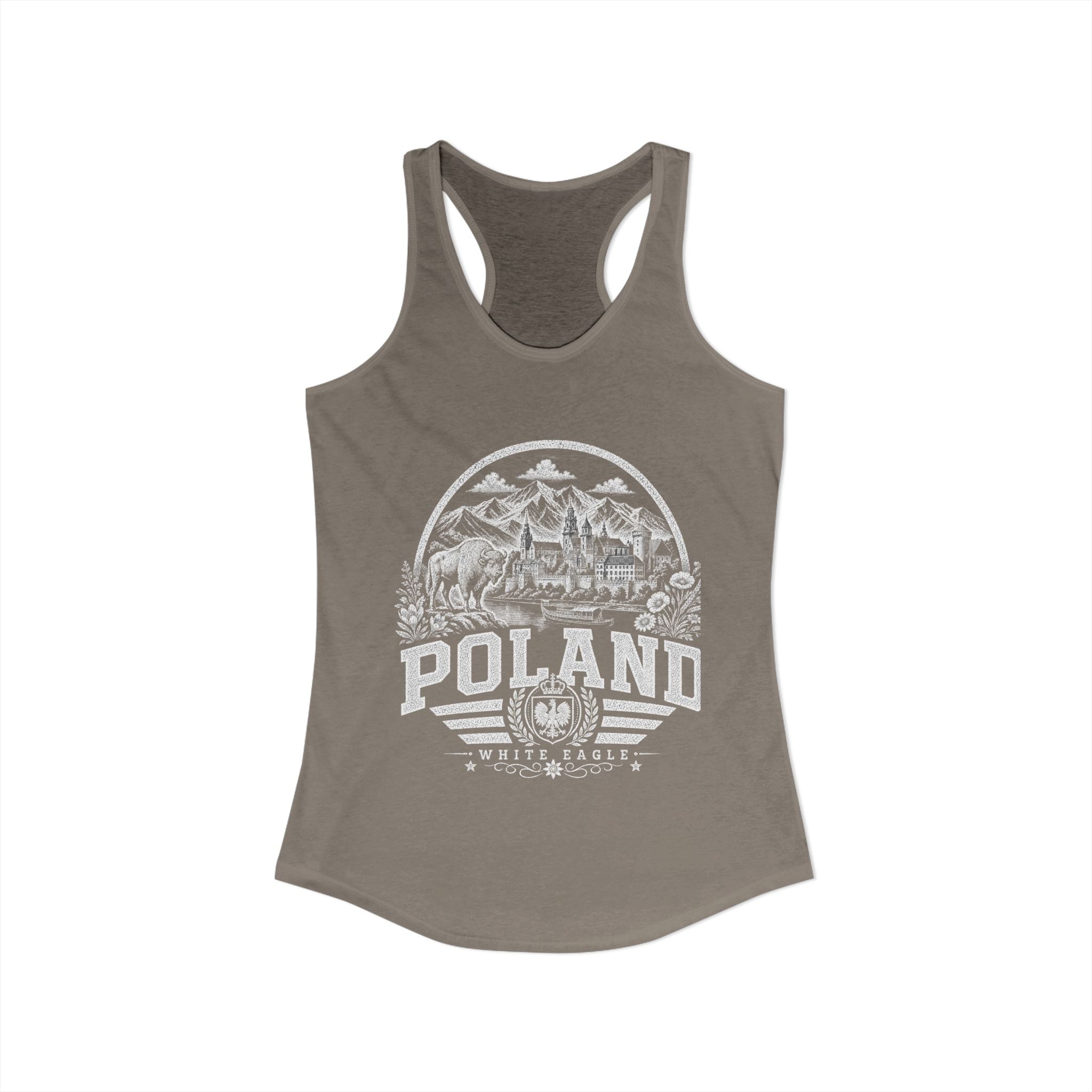 Poland White Eagle Women's Tank Top