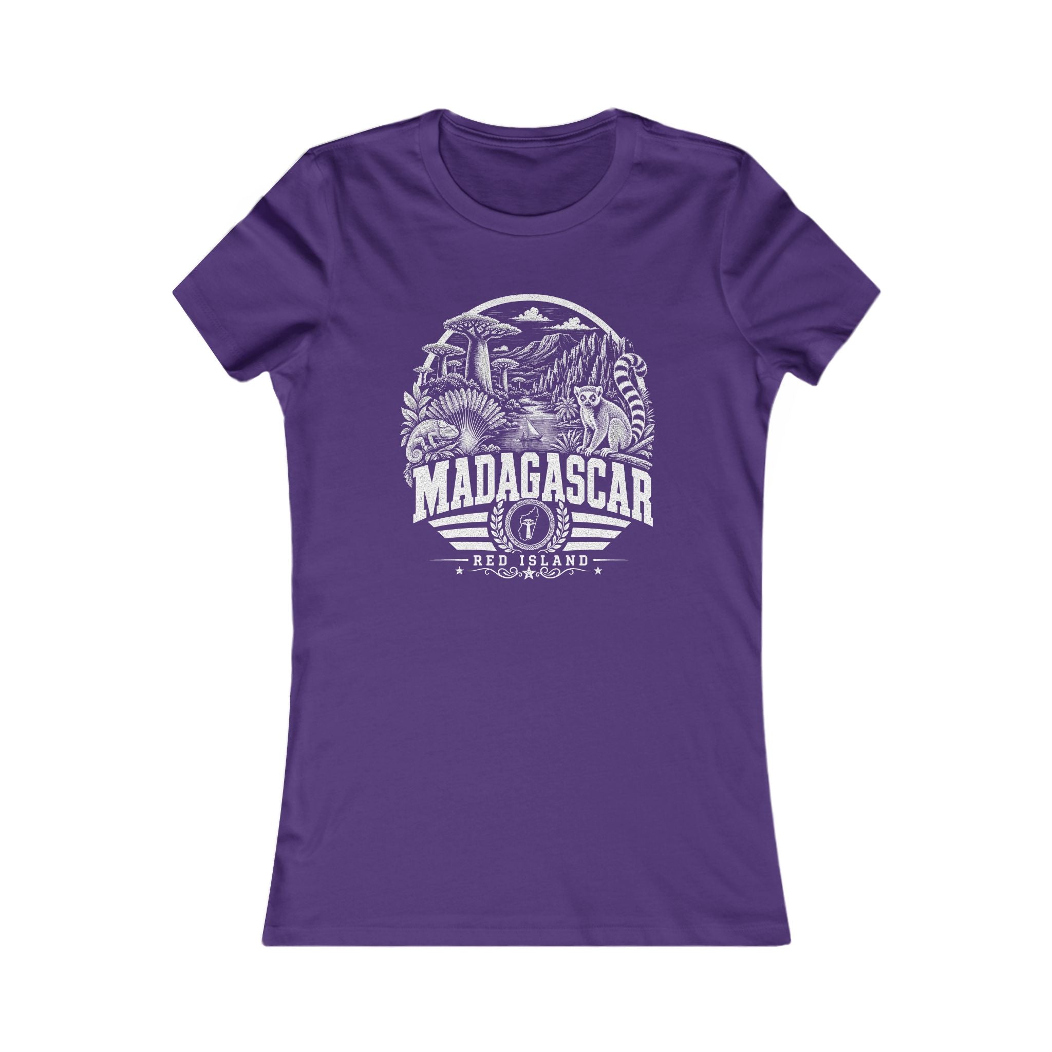 Madagascar Red Island Women's Tee