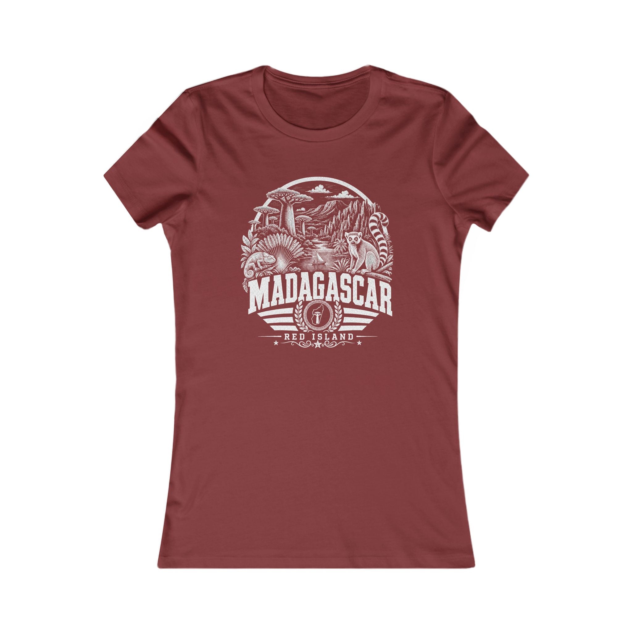 Madagascar Red Island Women's Tee
