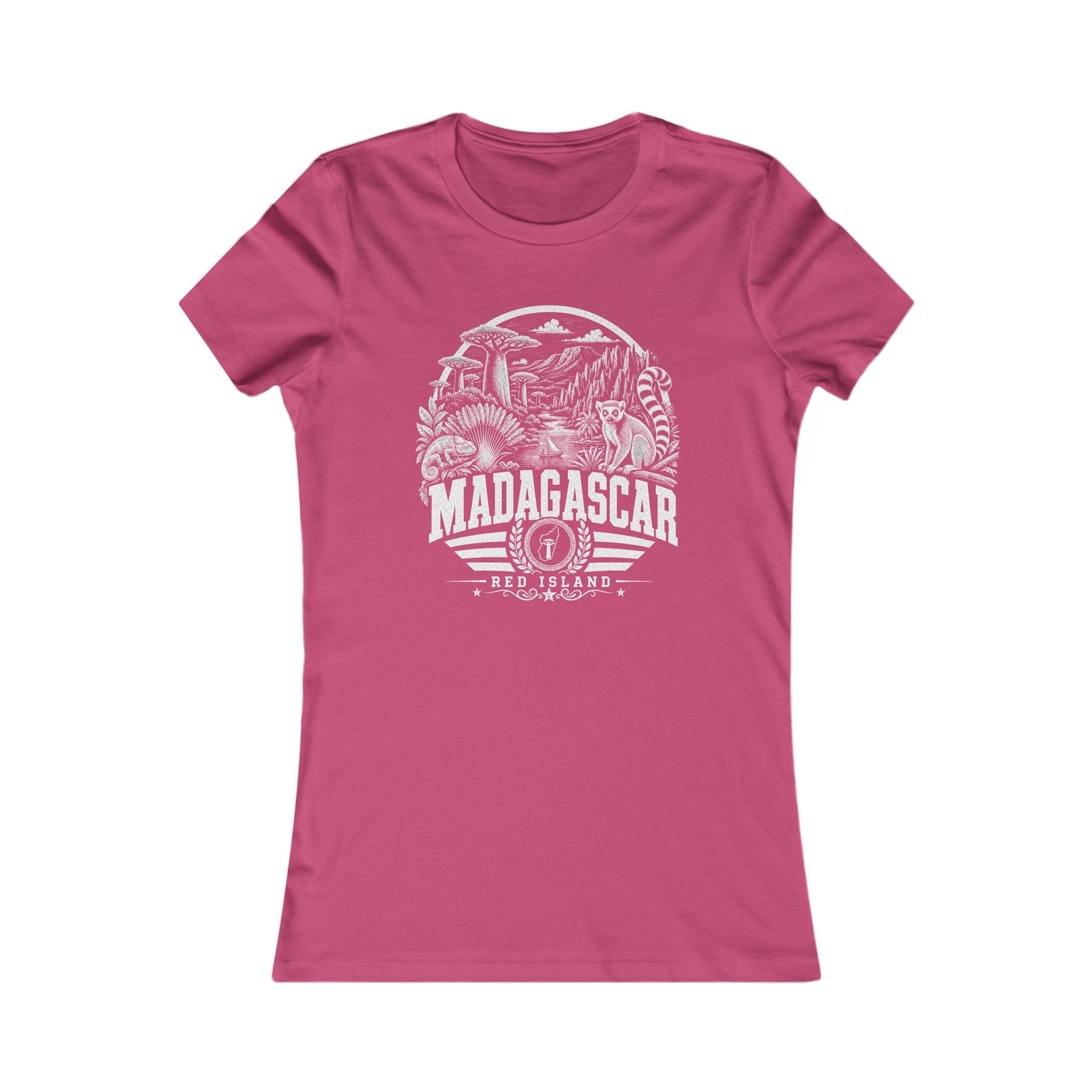 Madagascar Red Island Women's Tee