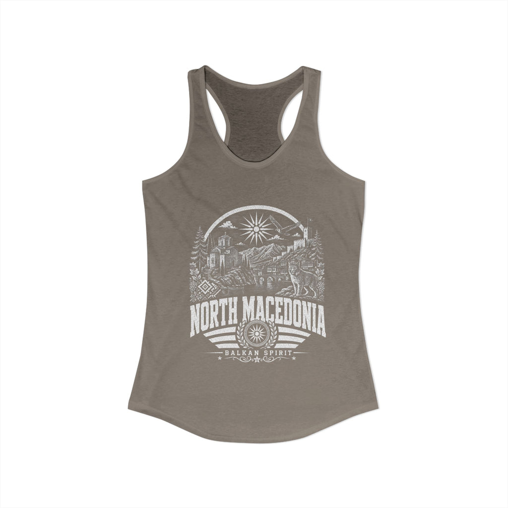 North Macedonia Balkan Spirit Women's Tank Top