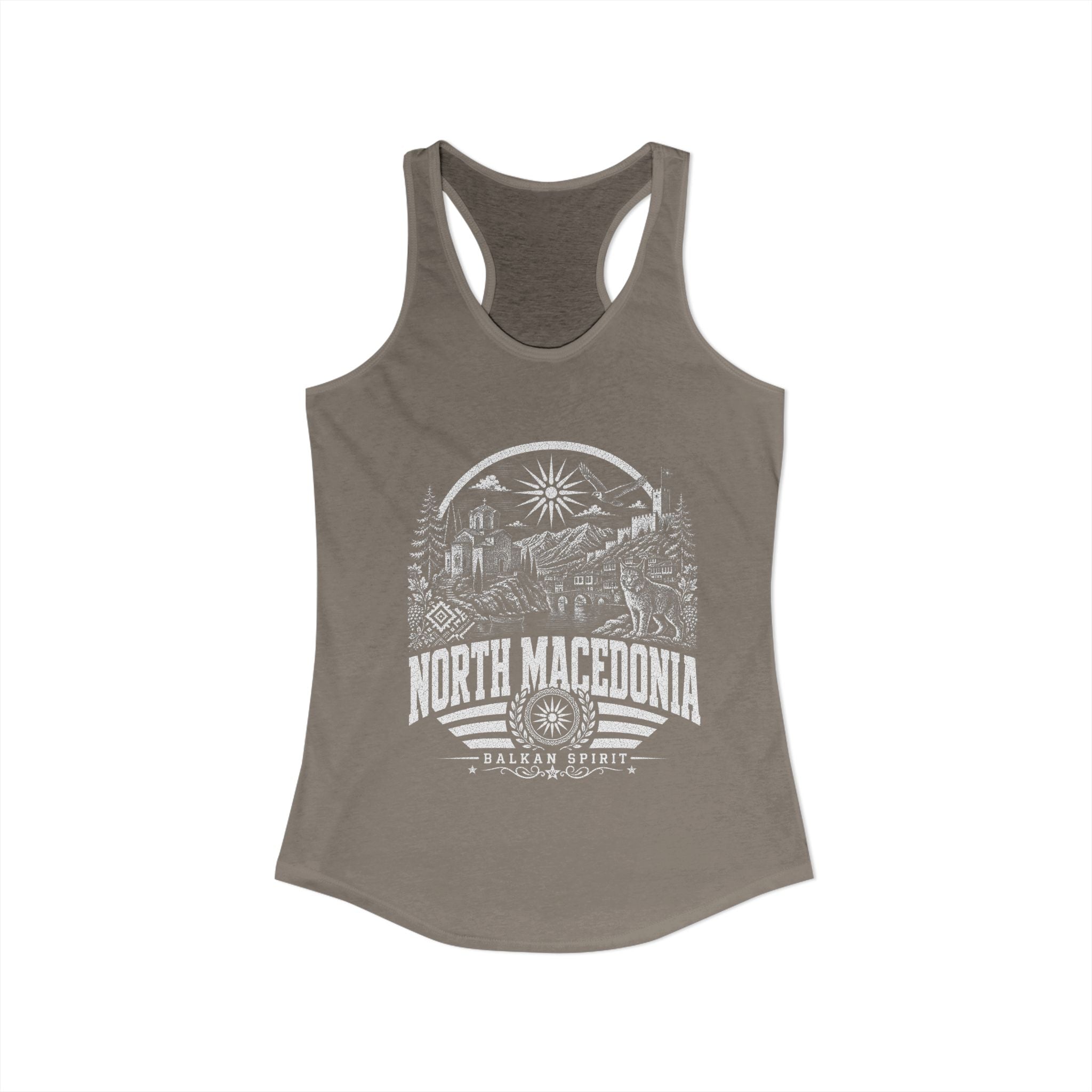 North Macedonia Balkan Spirit Women's Tank Top
