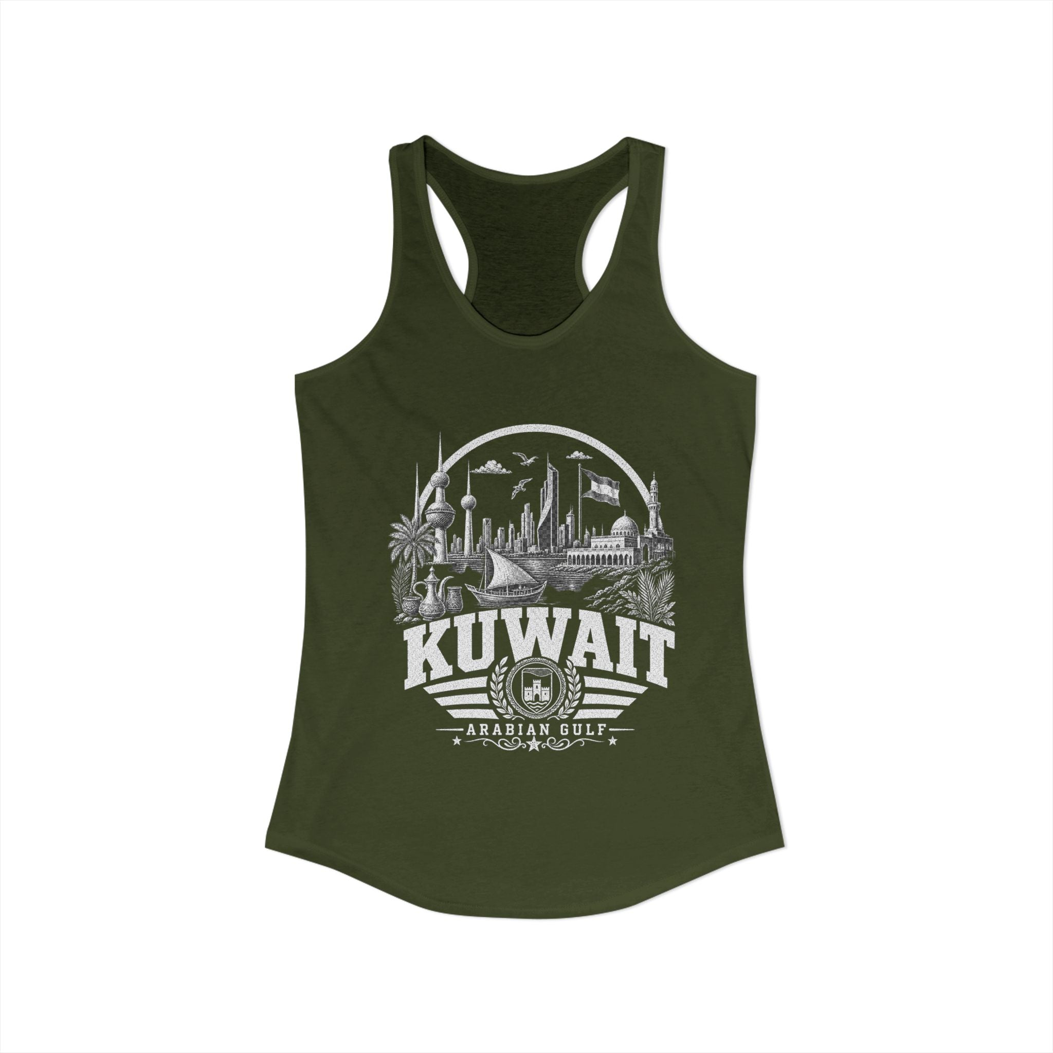 Kuwait Arabian Gulf Women's Tank Top