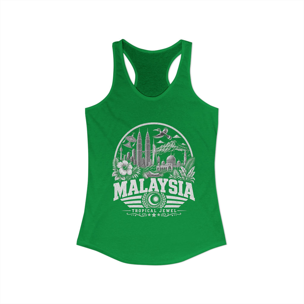 Malaysia Tropical Jewel Women's Tank Top
