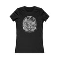 Nicaragua vintage landmarks women's tee — iconic landmark design | Nameshi Destinations (view 1)