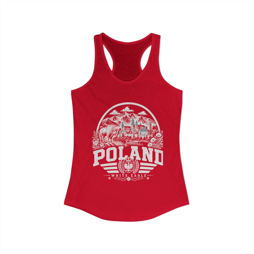 Poland White Eagle Women's Tank Top