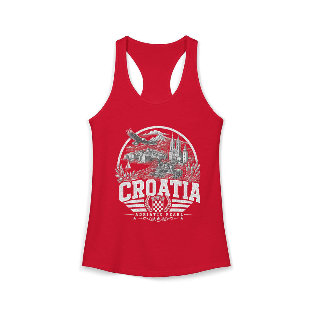 Croatia Adriatic Pearl Women's Tank Top