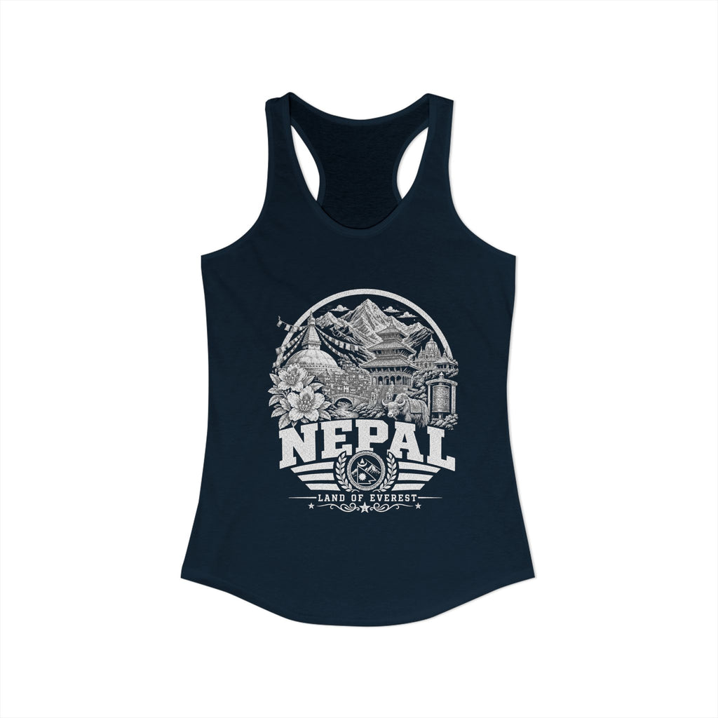 Nepal Land of Everest Women's Tank Top