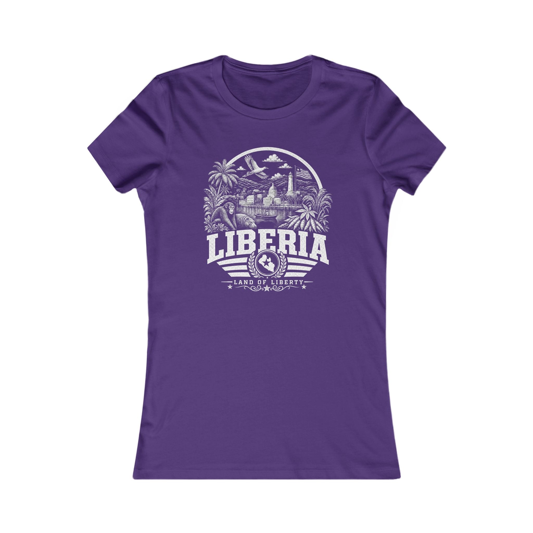 Liberia Land of Liberty Women's Tee