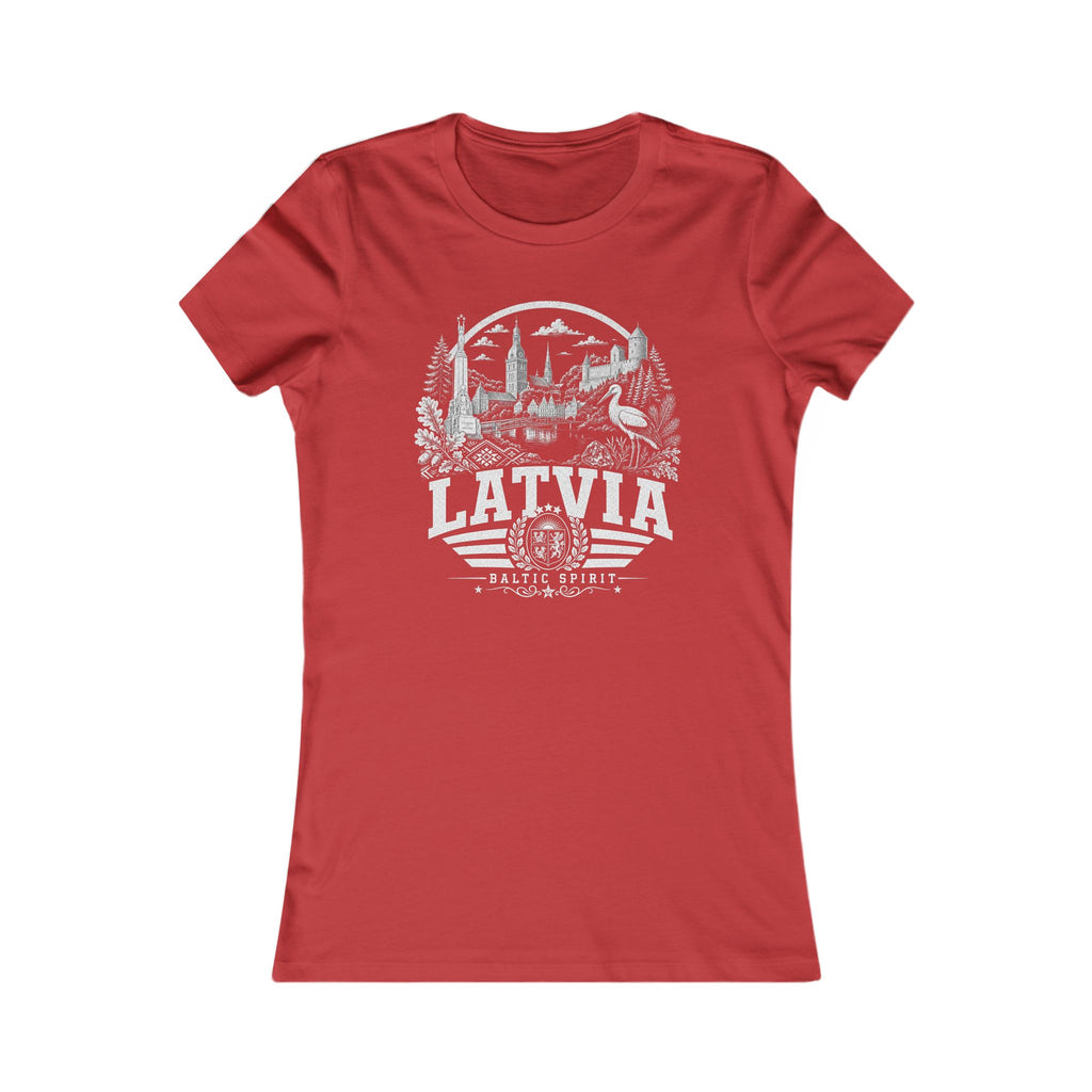 Latvia Women's Tee