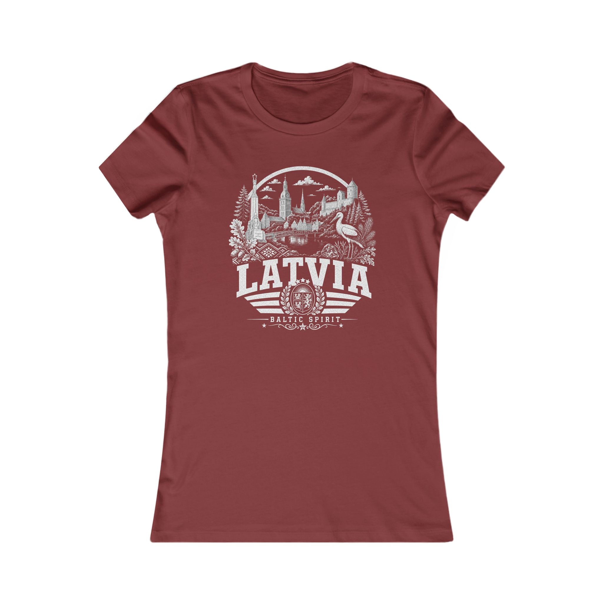 Latvia Women's Tee