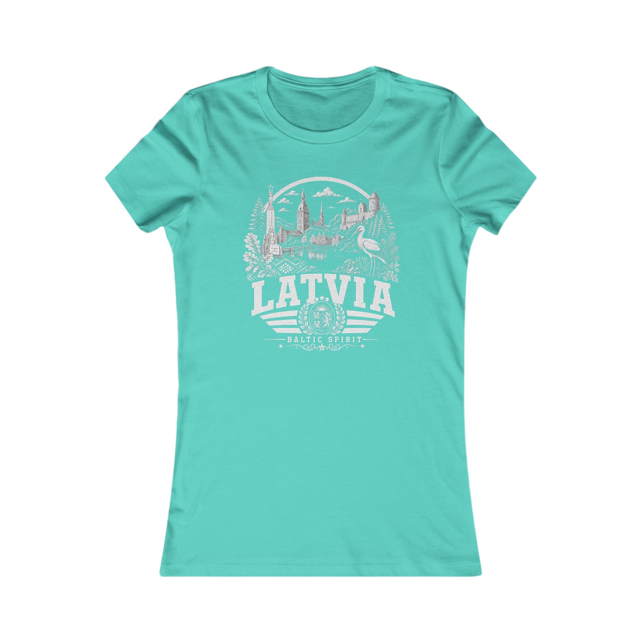 Latvia Women's Tee