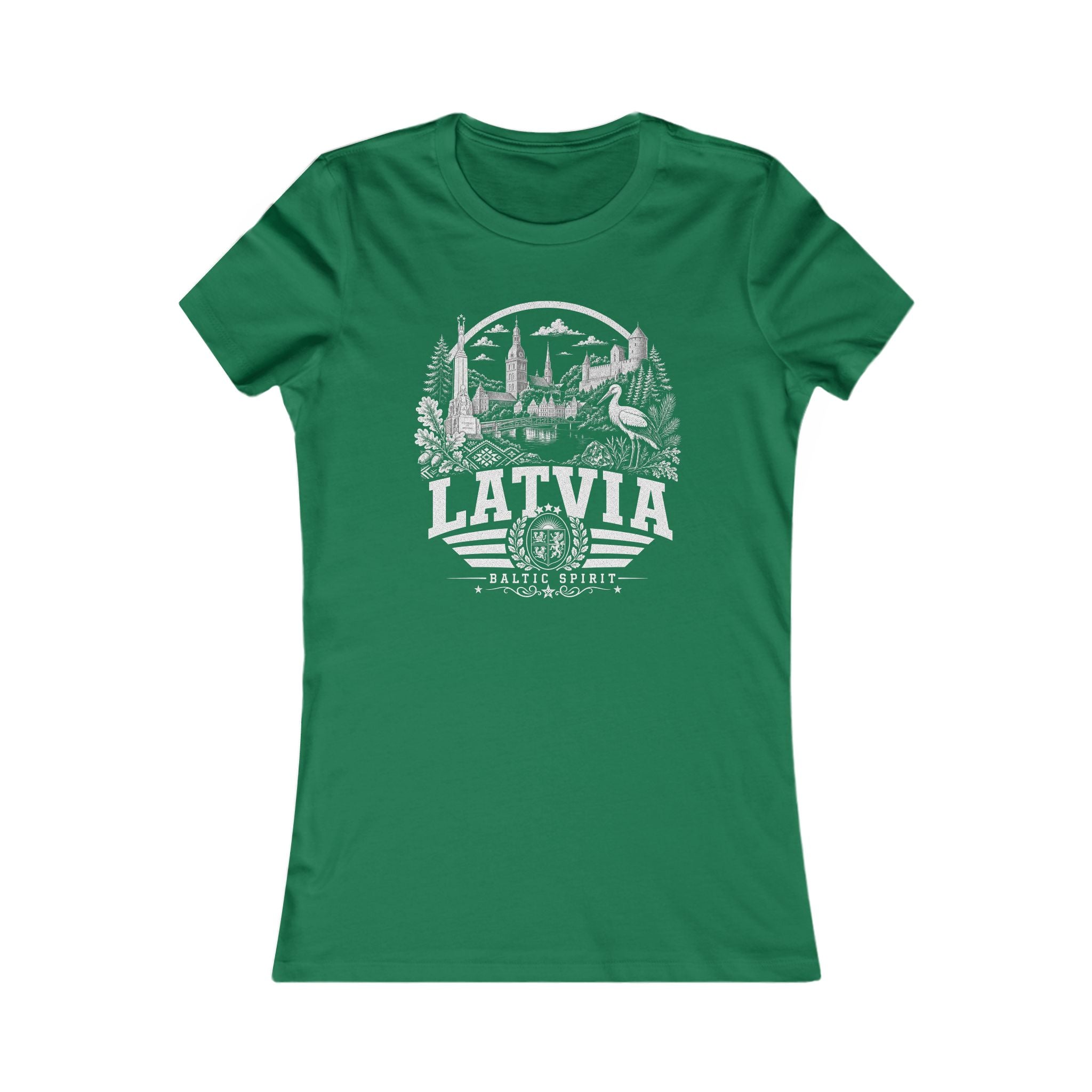 Latvia Women's Tee