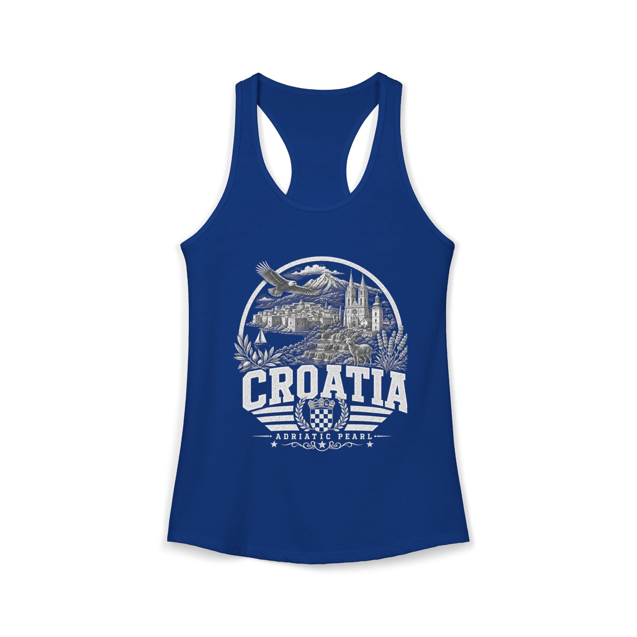 Croatia Adriatic Pearl Women's Tank Top