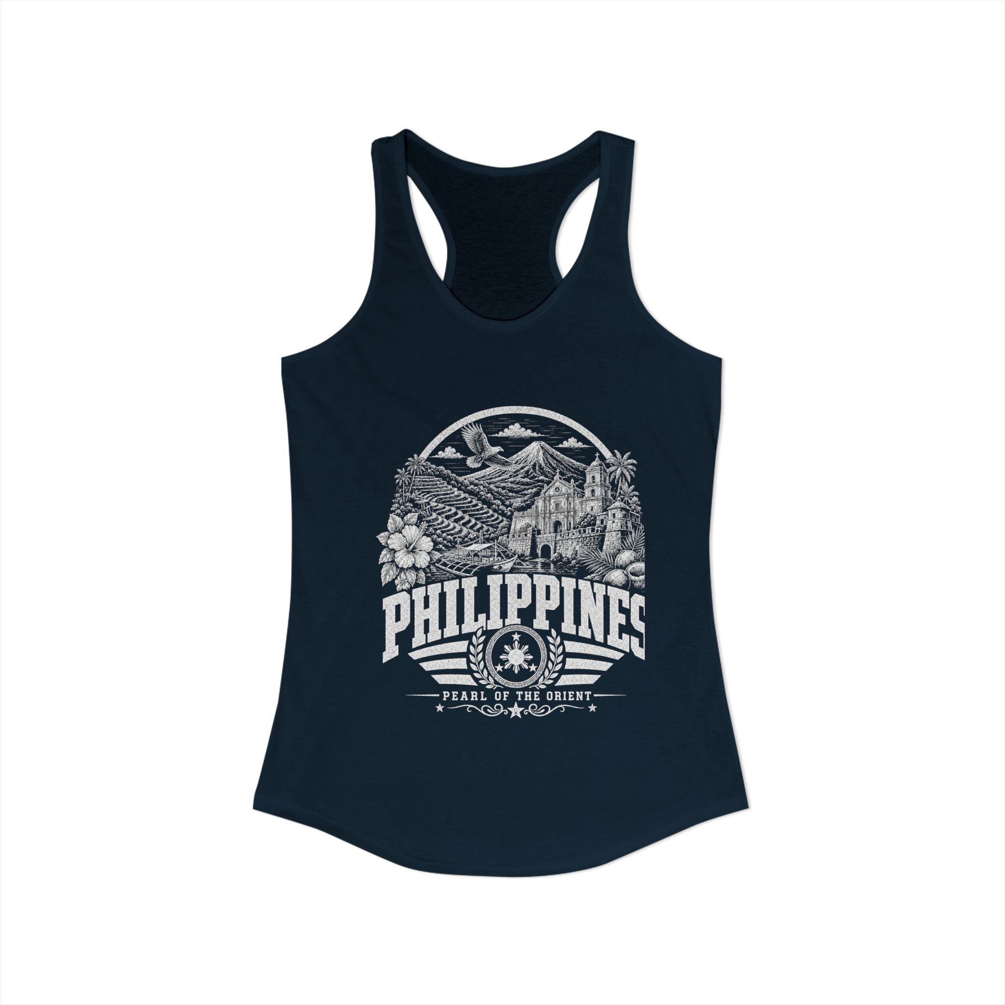 Philippines Pearl of the Orient Women's Tank Top