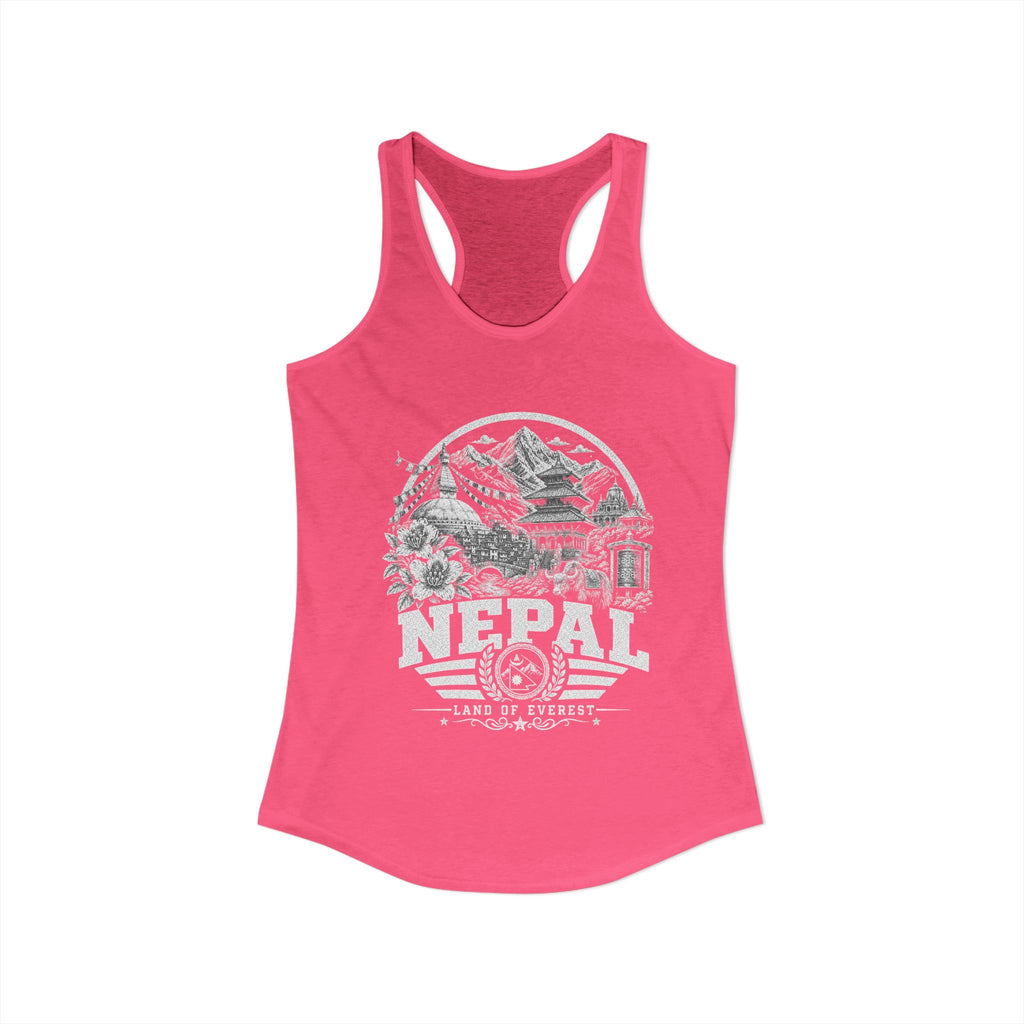 Nepal Land of Everest Women's Tank Top