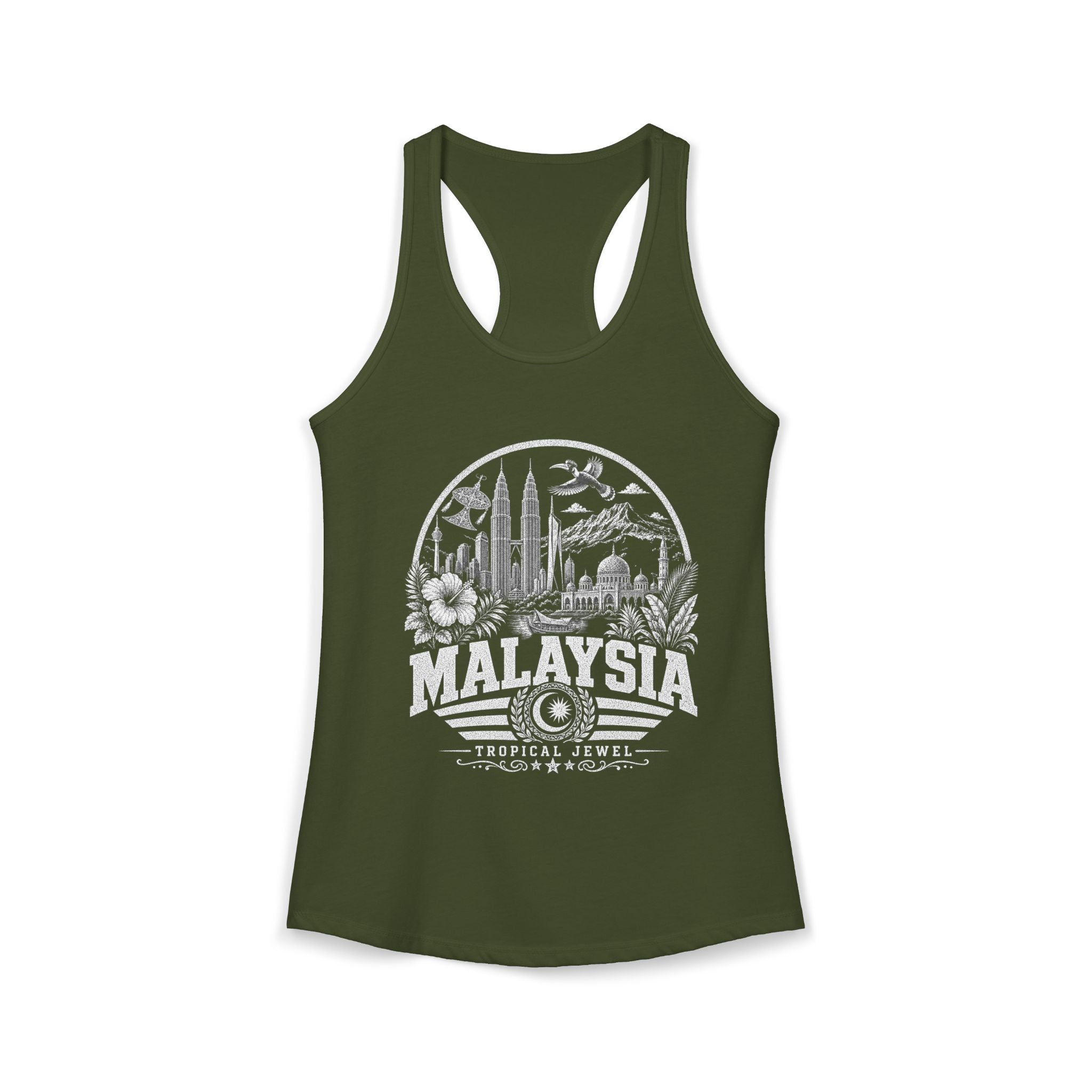Malaysia Tropical Jewel Women's Tank Top