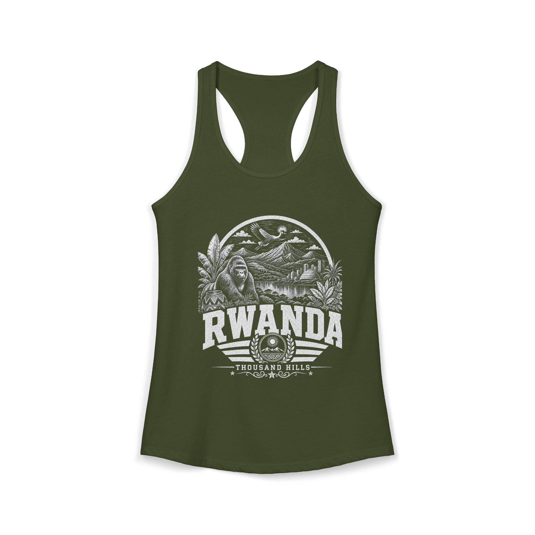 Rwanda Thousand Hills Women's Tank Top