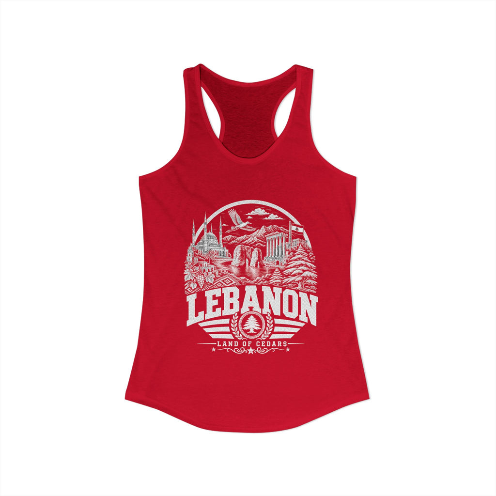 Lebanon Land of Cedars Women's Tank Top
