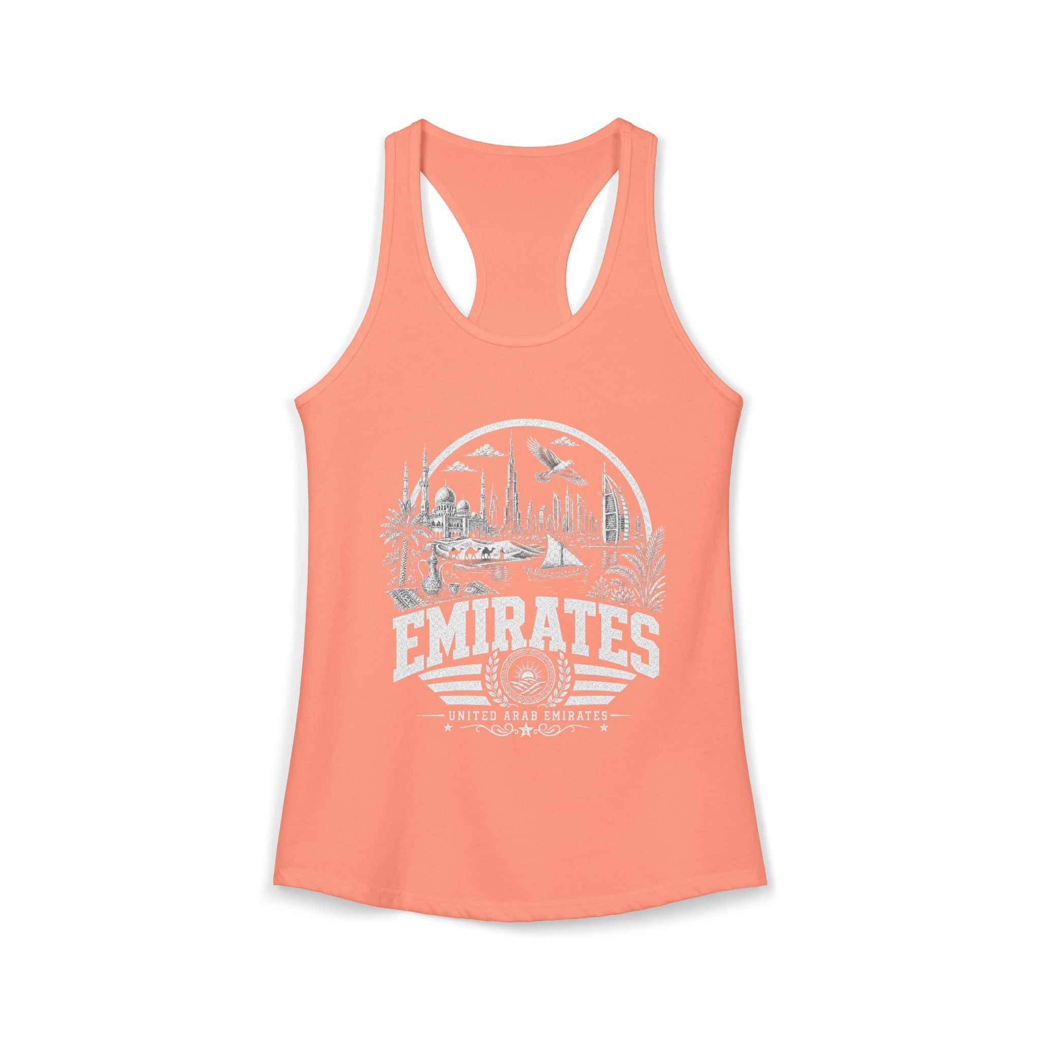 United Arab Emirates Jewel of the Gulf Women's Tank Top