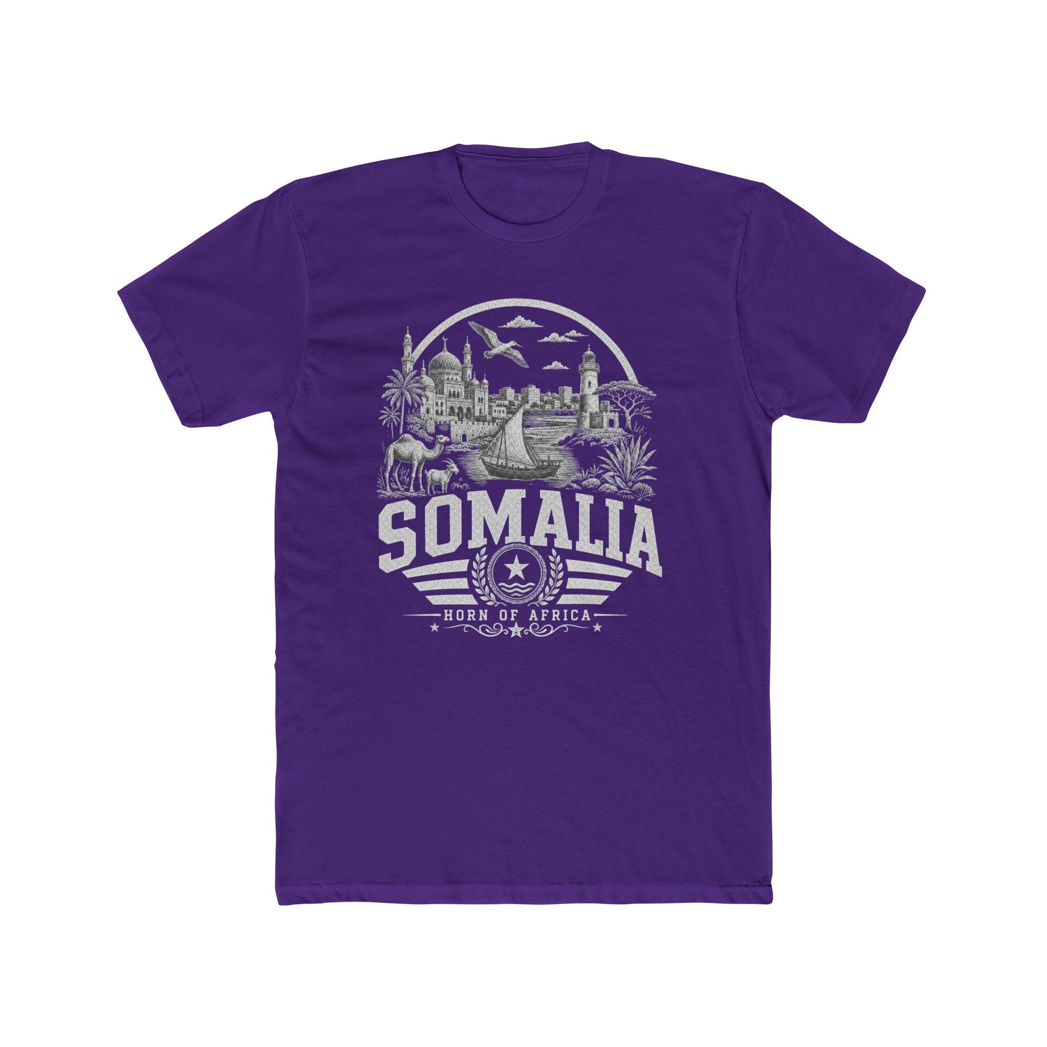 Somália Chifre da África Camiseta Masculina