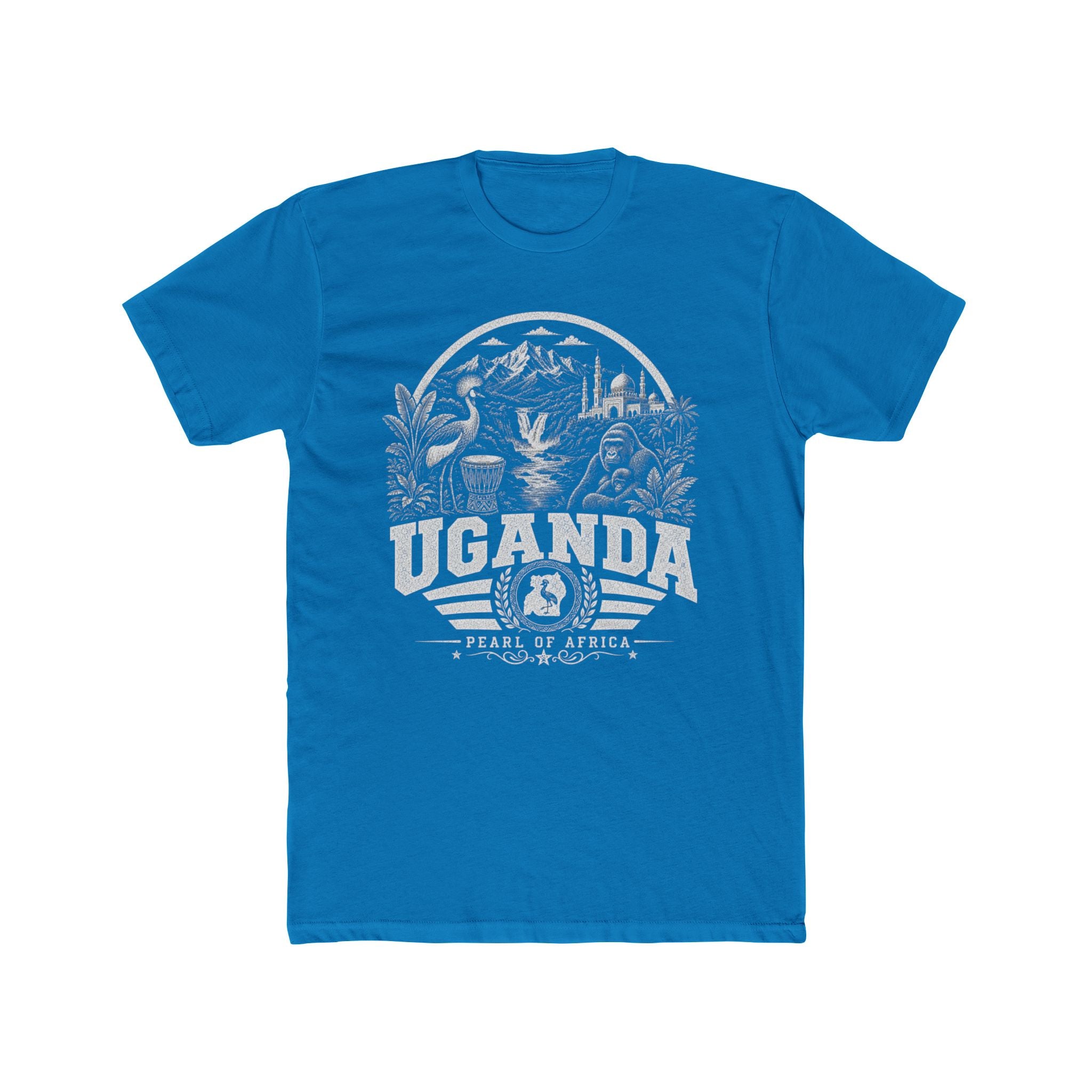Uganda Pearl of Africa Men's Tee