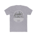 Uruguay vintage landmarks men's tee — iconic landmark design | Nameshi Destinations (view 3)