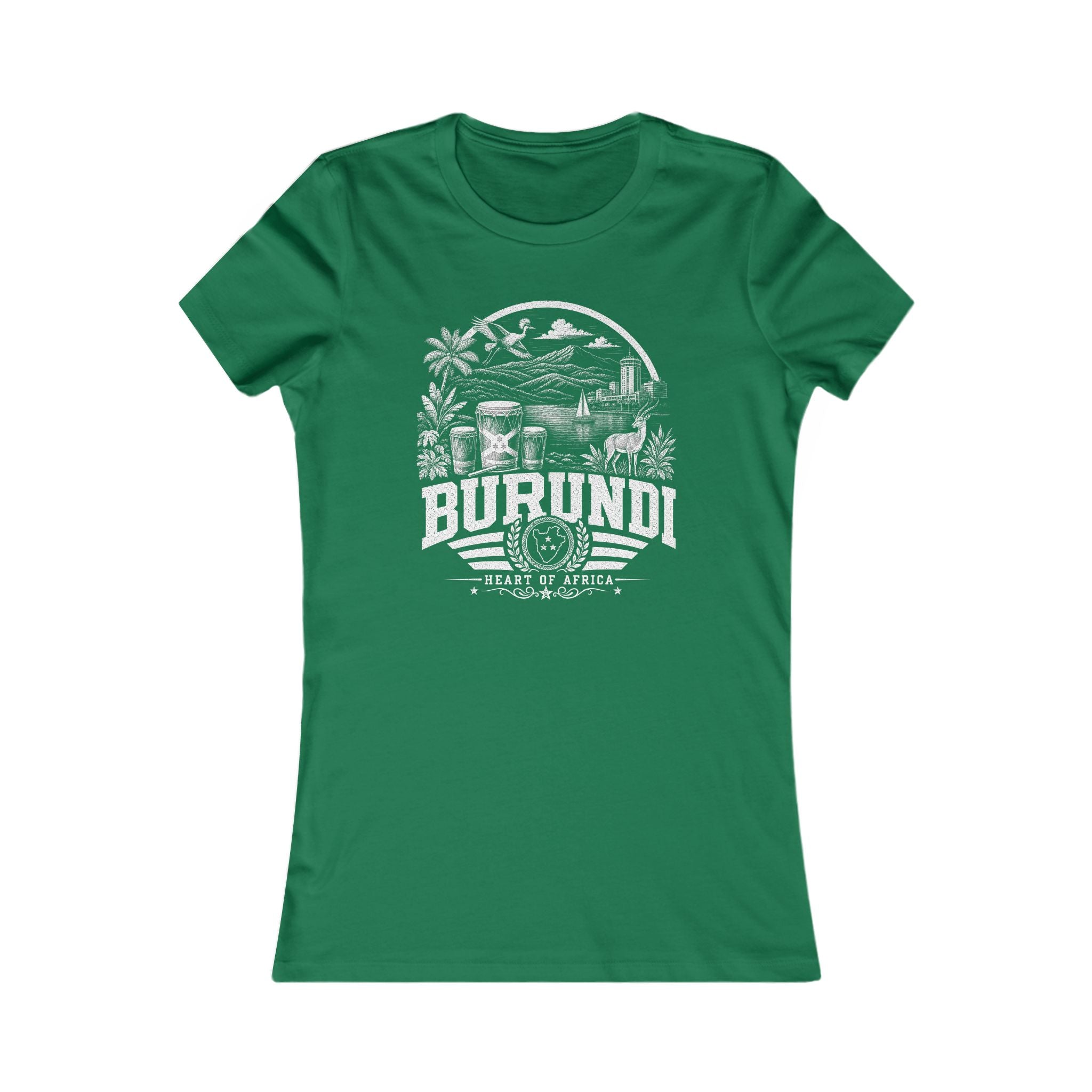 Burundi Heart of Africa Women's Tee