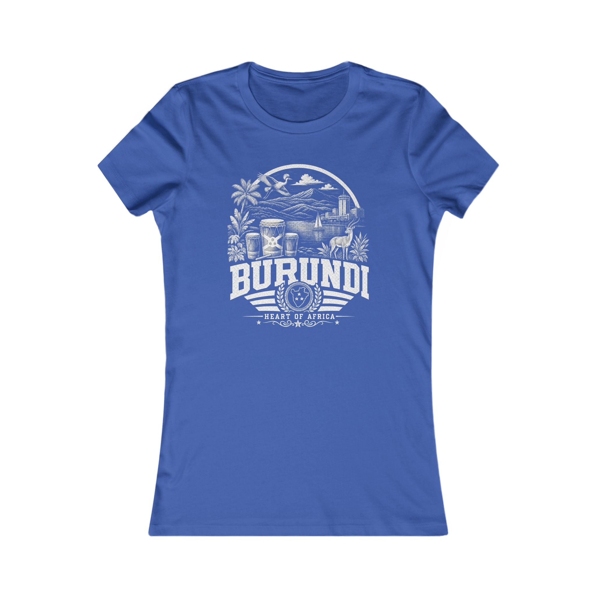 Burundi Heart of Africa Women's Tee