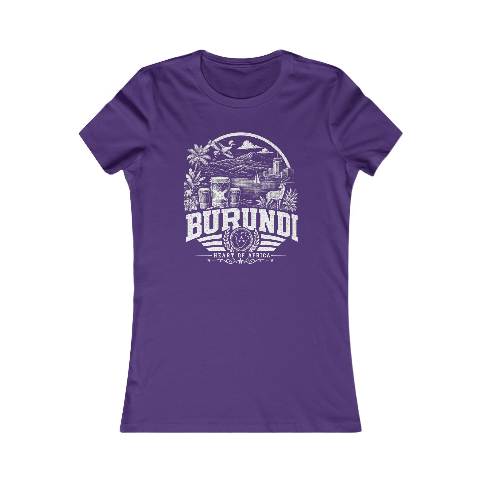 Burundi Heart of Africa Women's Tee