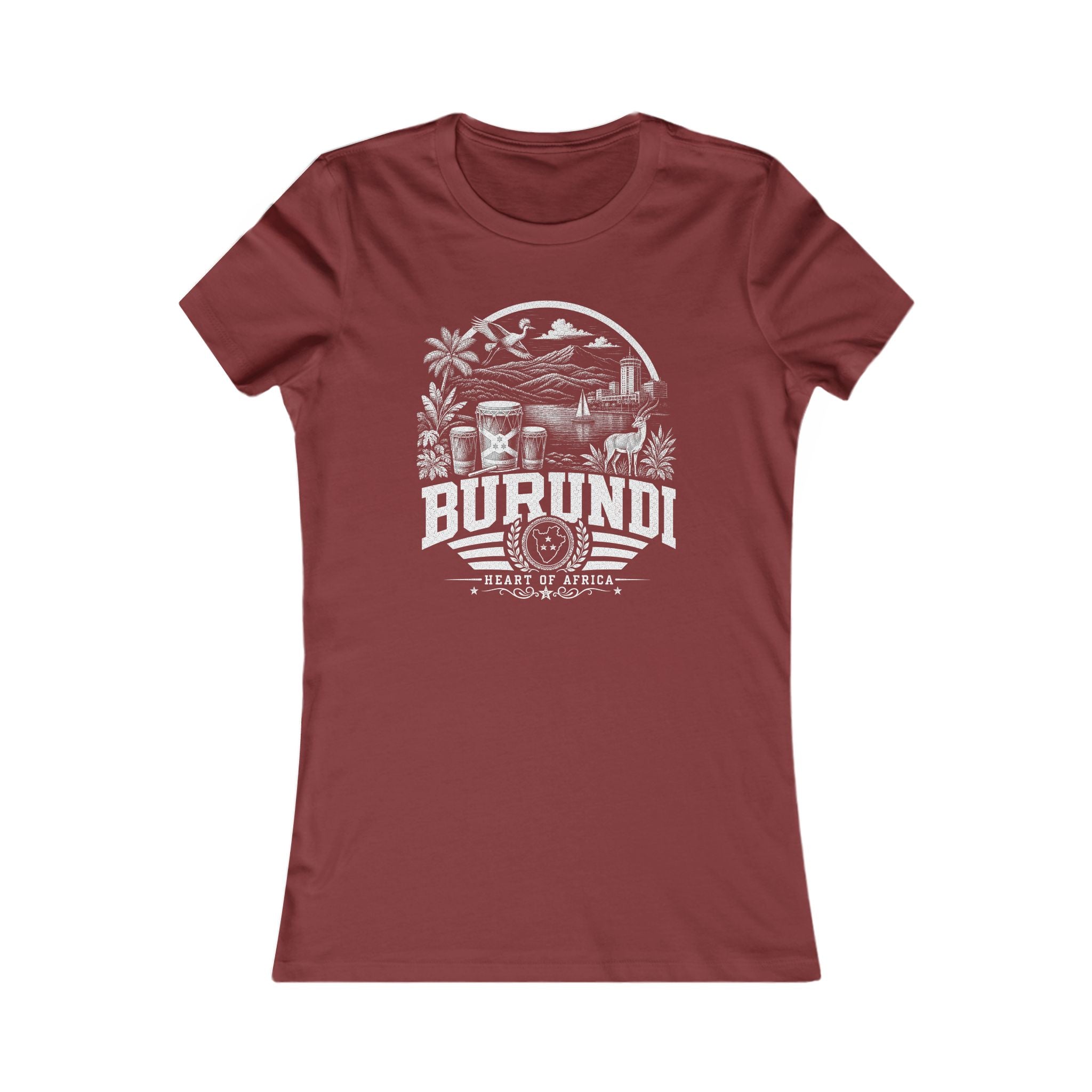 Burundi Heart of Africa Women's Tee