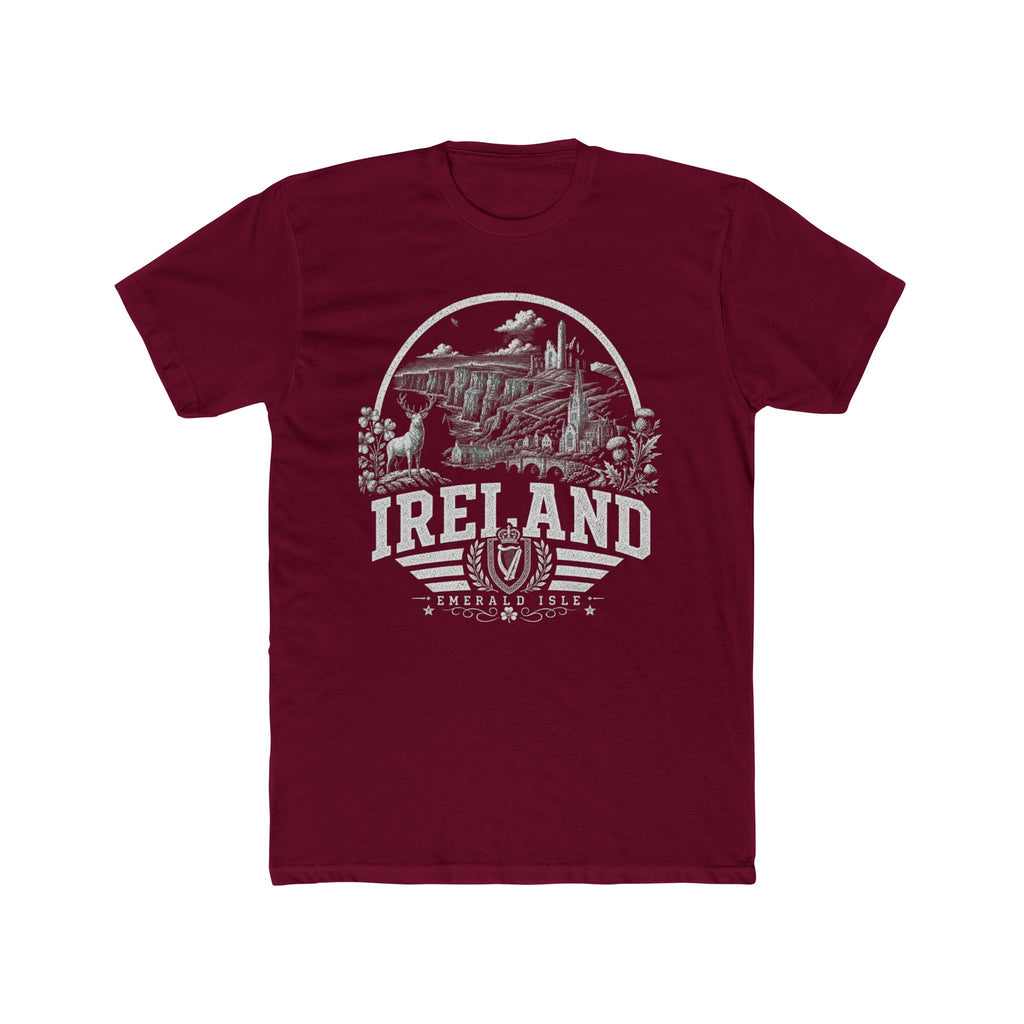 Ireland vintage landmarks men's tee — iconic landmark design | Nameshi Destinations (view 14)